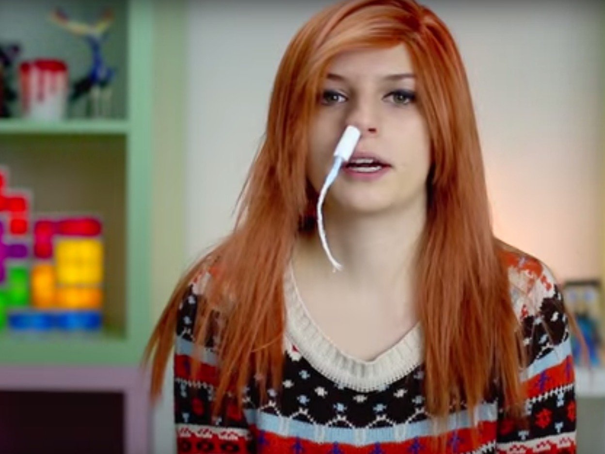 tampon-in-nose